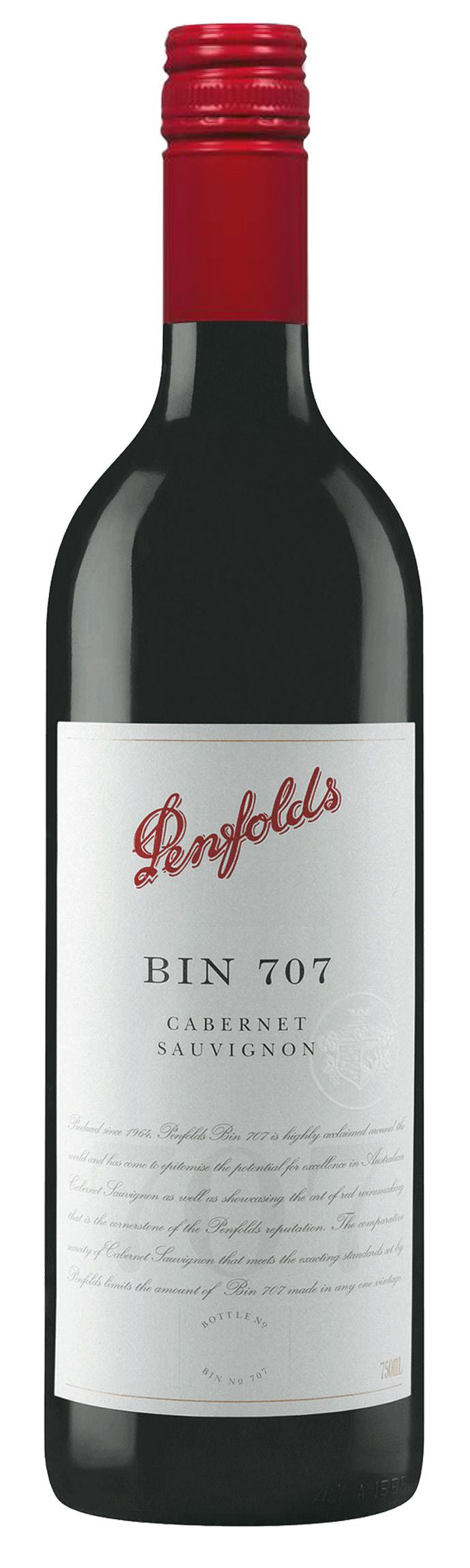 Cabernet-Sauvignon South Australia Bin 707 Penfolds - 2012 - 750ml