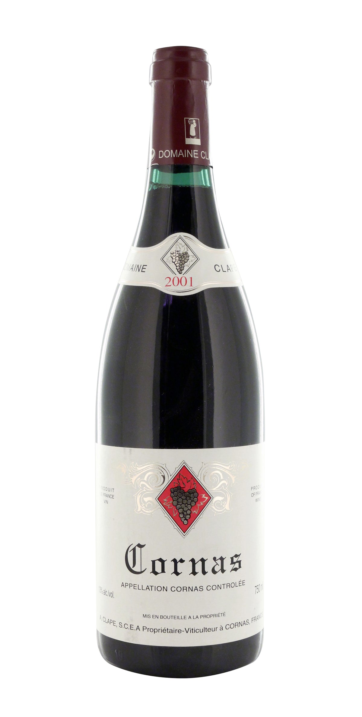 Cornas Domaine Auguste Clape - 2001 - 750ml