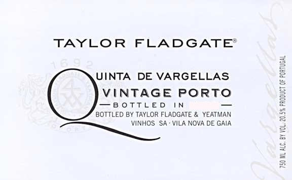 Porto Vintage Quinta de Vargellas Taylor Fladgate - 1995 - 750ml