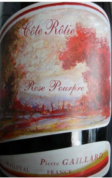 Côte-Rôtie Rose Pourpre Domaine Pierre Gaillard - 2010 - 750ml