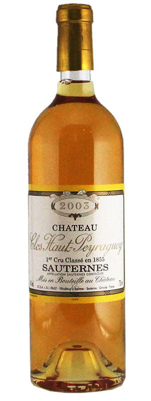 Sauternes 1er grand cru classé Château Clos Haut-Peyraguey - 2010 - 750ml