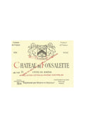 Côtes du Rhône Réservé Château de Fonsalette - 1989 - 750ml