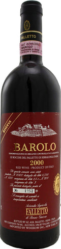 Barolo Riserva Le Rocche del Falletto Azienda Agricola Falletto di Bruno Giacosa - 2000 - 750ml