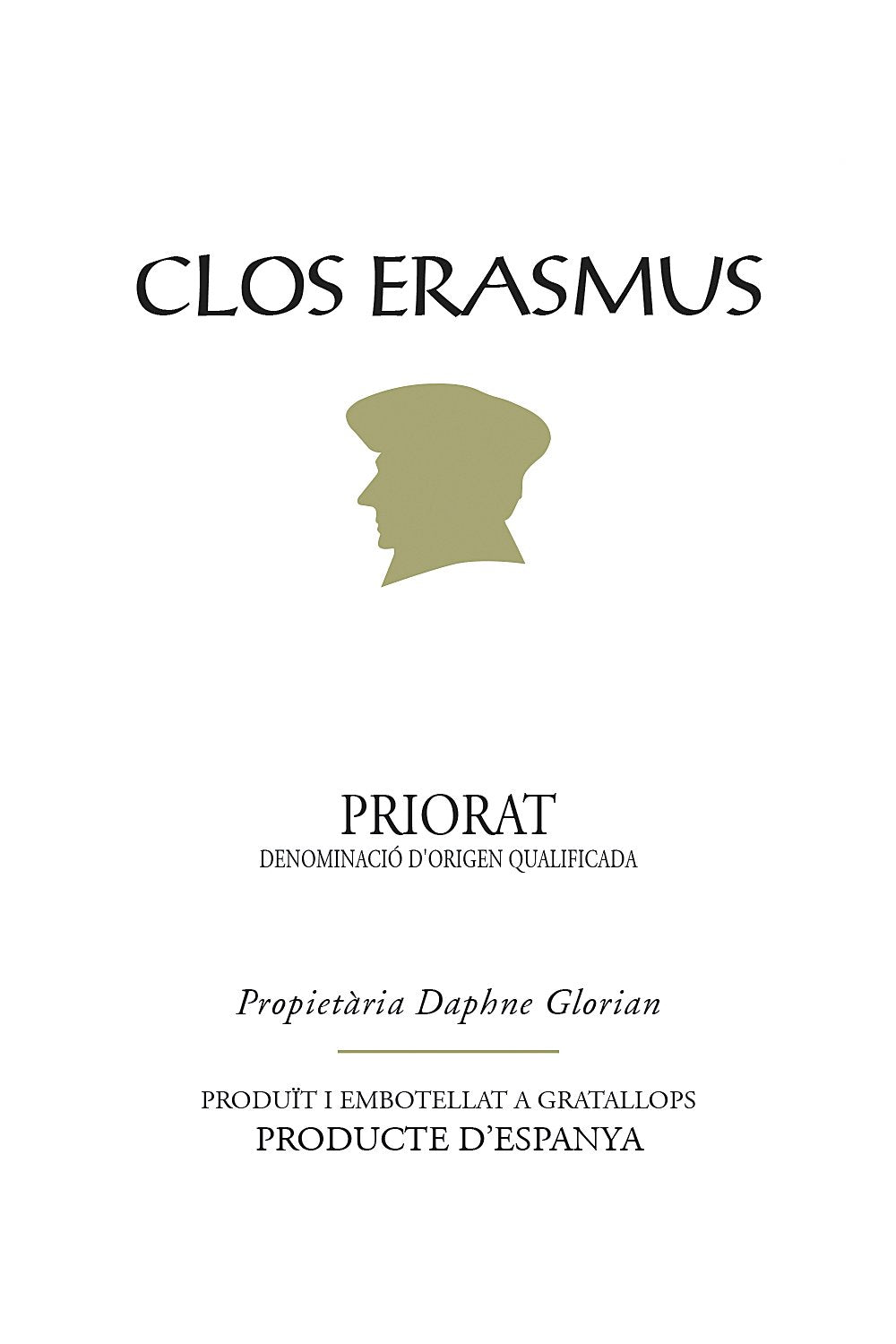 Priorat Clos Erasmus Clos i Terrasses - 2004 - 750ml
