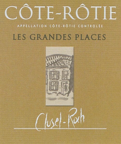 Côte-Rôtie Les Grandes Places Domaine Clusel-Roch - 2011 - 750ml